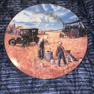 Bountiful harvest plate by emmett kaye